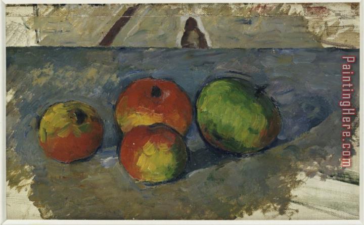 Paul Cezanne Four Apples C 1879 82